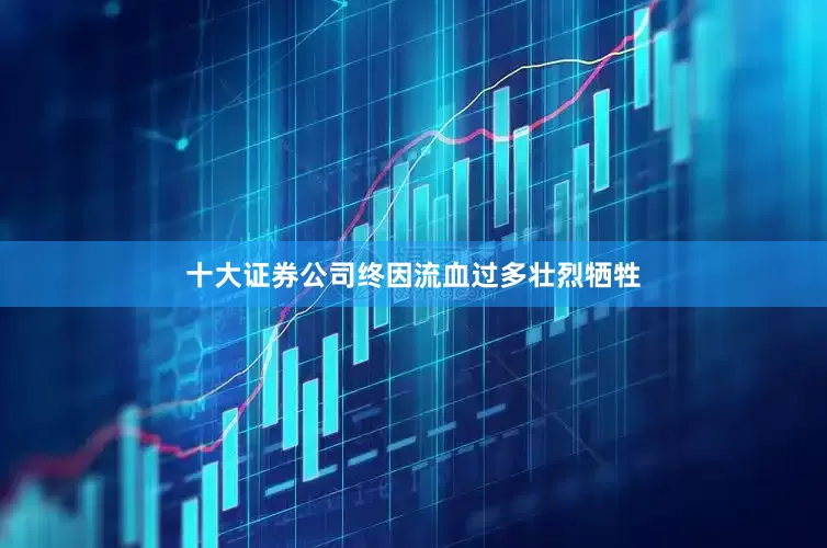 十大证券公司终因流血过多壮烈牺牲
